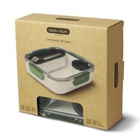 Black + Blum 1 Litre Original Lunch Box, Olive