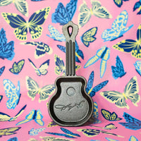 Lodge 10.75" Dolly Parton Guitar Skillet, Cast Iron