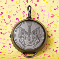 Lodge 12" Dolly Parton Skillet, Cast Iron