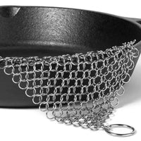 Outset 8" x 6" Chainmail Cast Iron Cleaner
