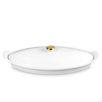 Le Creuset 1.6 Litre Fish Baker Dish, White