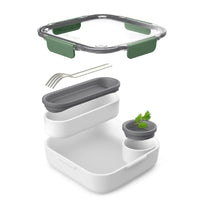 Black + Blum 1 Litre Original Lunch Box, Olive