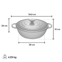 Le Creuset 4.1 Litre French Oven, Cherry