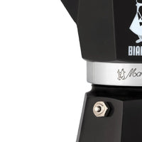 Bialetti Moka Express 6 Cup Stovetop Espresso Maker, Black
