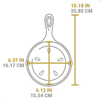Lodge 6.5" Smoker Skillet, Cast Iron