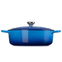 Le Creuset 6.2 Litre Shallow Round French Oven, Blueberry
