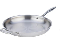 Meyer SuperSteel 12.5" Tri-Ply Fry Pan, Stainless Steel