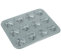 Fox Run 9.5" Mini Heart Muffin Pan