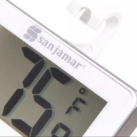 San Jamar Fridge & Freezer Digital Thermometer, Dual Temp