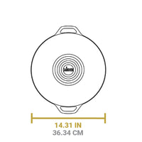 Lodge 14" Wok with Loop Handle, Cast Iron