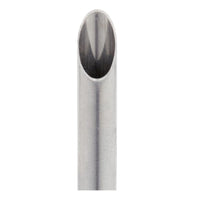 Ateco Small Bismark Piping Tip, Stainless Steel
