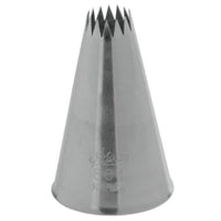 Ateco 3/8" French Star Piping Tip, Stainless Steel