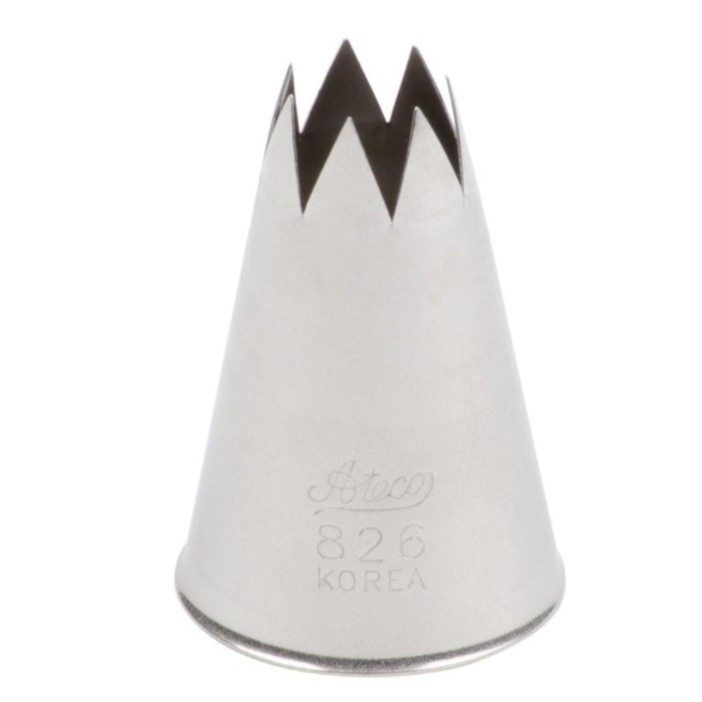 Ateco 1/2 Star Tip, Stainless Steel