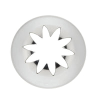 Ateco 11/16" Closed Star Tip, Stainless Steel