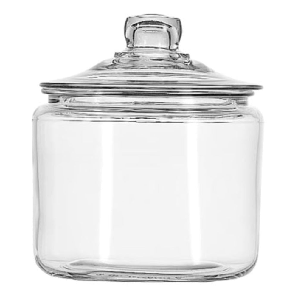 Anchor Hocking Heritage Hill 3 Qt Storage Jar with Lid, Glass