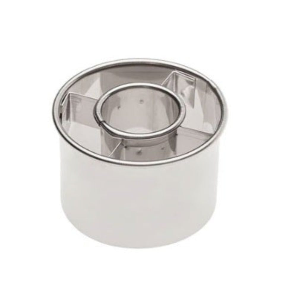 Ateco 2.5" Center Hole Doughnut Cutter, Stainless Steel