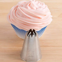 Ateco 9/16 Closed Star Tip, Stainless Steel