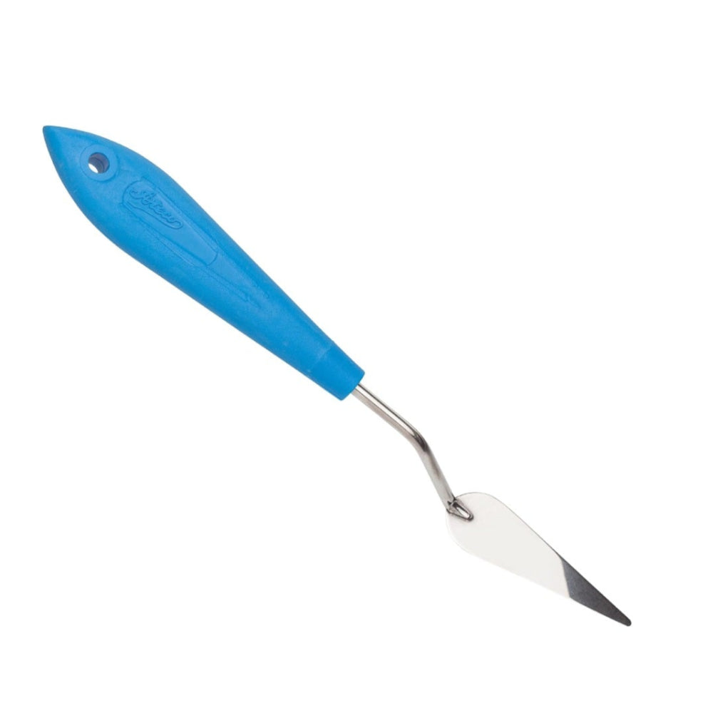 Ateco 2.5” Pointed Offset Spatula, Diamond Handle