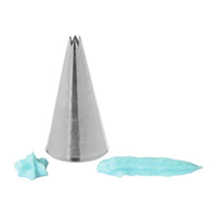 Ateco 5/32 Star Tip, Stainless Steel