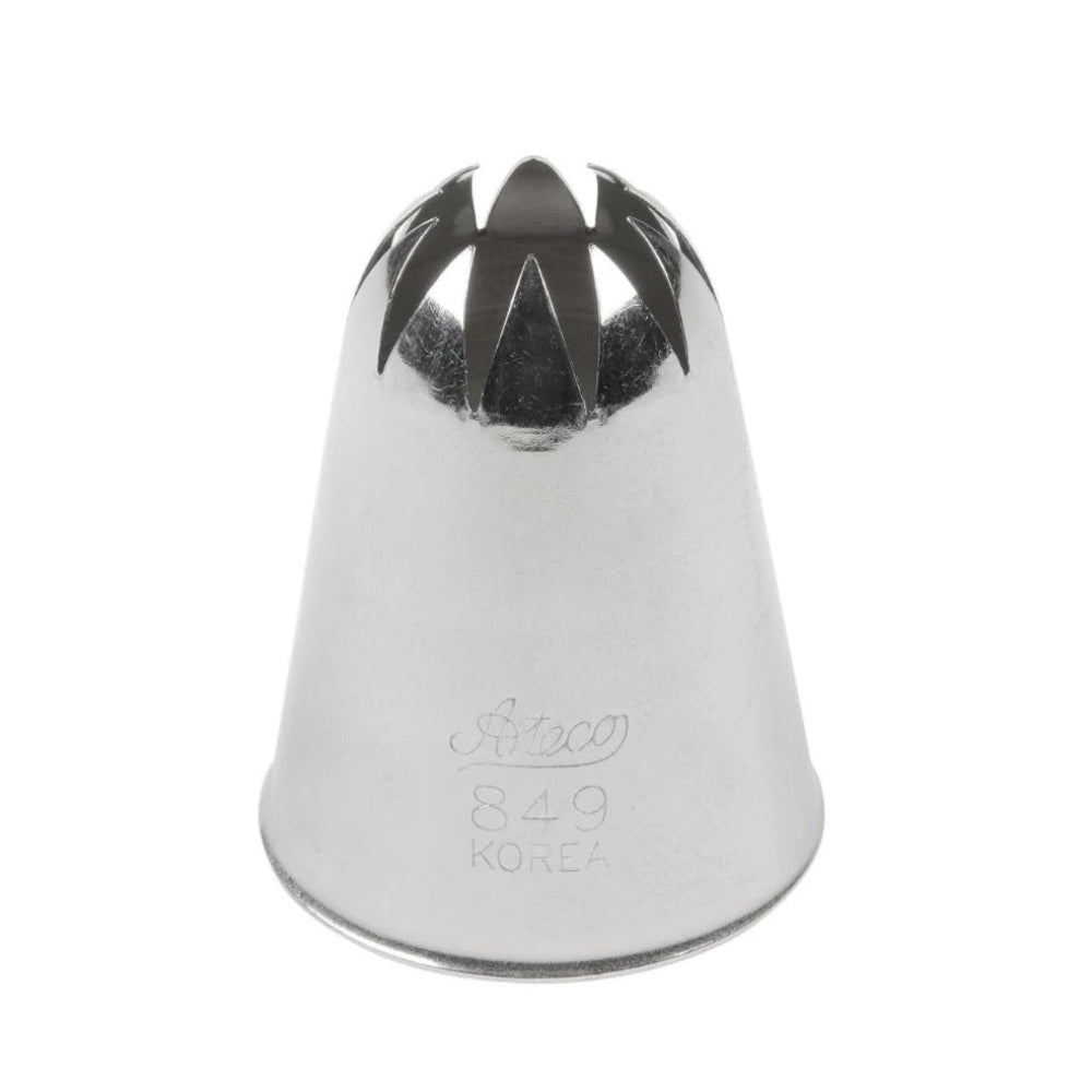 Ateco 11/16" Closed Star Tip, Stainless Steel