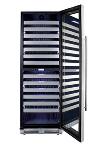 Summit Dual Zone Reach in Wine Cellar, 163 Bottle