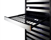 Summit Dual Zone Reach in Wine Cellar, 163 Bottle