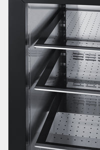 Summit Undercounter Beverage Cooler, Glass Door, S/S Interior