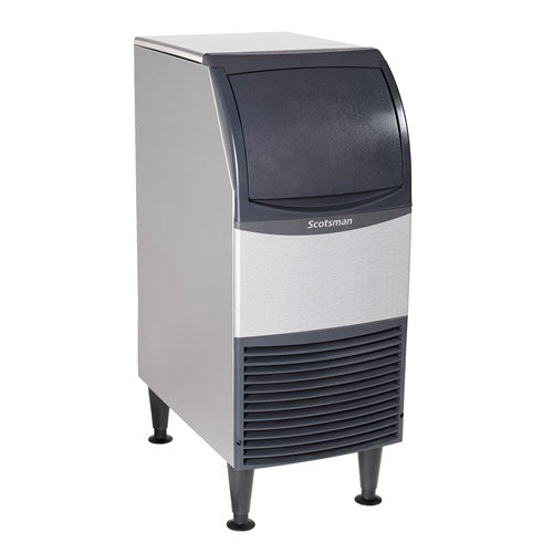 Scotsman 140 lb Undercounter Flake Ice Machine with Storage