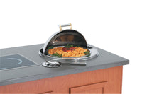 Vollrath New York 6 Qt Drop-In Round Chafing Dish with Retractable Lid