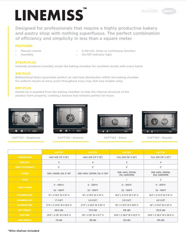 Spec Sheet