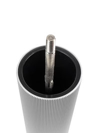 Peugeot Line 9" Salt Mill in Beechwood and Brushed Aluminum