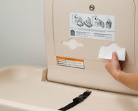 Koala Kare Sanitary Changing Table Liners, Disposable, 500 /Case