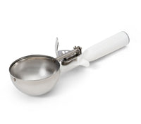 Vollrath 5.33 Oz Disher #6, White Handle