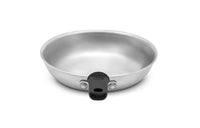 Vollrath 562108 Wear-Ever 8" Wear-Ever® Rivetless Fry Pan with Natural Finish, Silicone Handle