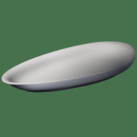 Cameo Pearl 6.5" Platter Triangular, 48 /Case