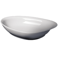 Cameo Pearl 20 Oz Plate Triangular, 24 /Case