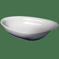 Cameo Pearl 20 Oz Plate Triangular, 24 /Case