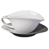 Cameo Fusion Gravy Boat & Saucer Shell Shape, 12 /Case