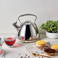 All-Clad Stainless Steel Stovetop Tea Kettle, 2 quart