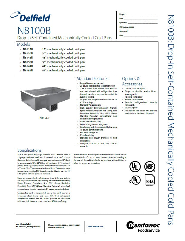 Spec Sheet