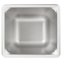 Vollrath Super Pan V 1/6 Size Steam Table Pan, 6" Deep, Stainless Steel