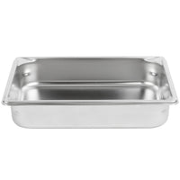 Vollrath 1/2 Size Steam Table Pan 2.5" Deep, Stainless Steel