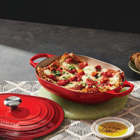 Le Creuset 3.4L Oblong Casserole, Cerise