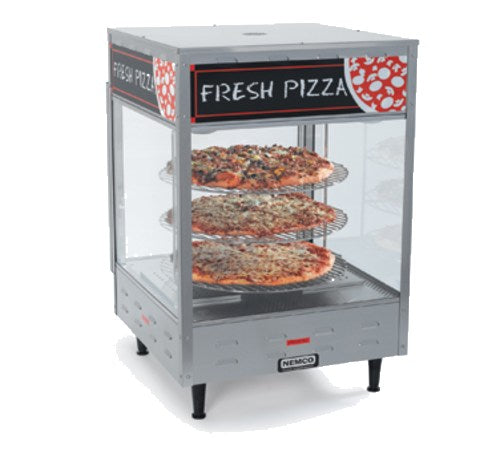 Nemco 33" Countertop Pizza Display Warmer, 4 Tiers