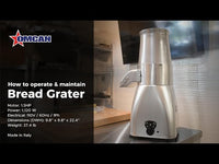 Nella Electric Bread Grater, 1.5 HP