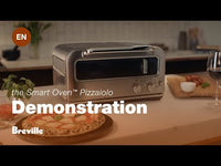 Breville the Smart Oven Pizzaiolo Countertop Electric Pizza Oven, Brushed Stainless