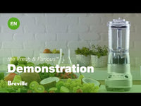 Breville The Fresh & Furious 50 Oz Countertop Blender, 5 Speed, Brushed Stainless