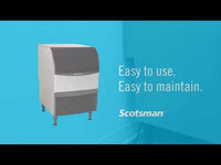 Scotsman 340 lb Undercounter Nugget Ice Machine, 24" Wide, Air Cooled 115V