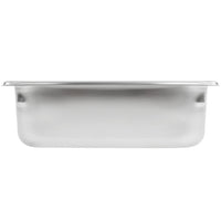 Vollrath Super Pan V 1/3 Size Steam Table Pan, 4" Deep, Stainless Steel