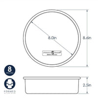 Nordic Ware Naturals Round Layer Cake Pan